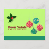 Carte de Noël colorée et joyeuse (Devant)