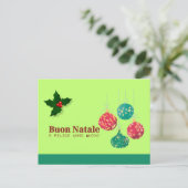 Carte de Noël colorée et joyeuse (Debout devant)