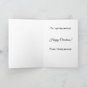 Carte de Noël Construction - Elfes ivres ! (Intérieur)
