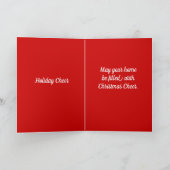 Carte de Noël Cookies vintages (Intérieur)