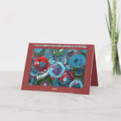 Carte de Noël Cool (Dos)