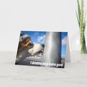 Carte de Noël Corgi