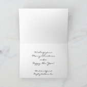 Carte de Noël Country Winter Road (Intérieur)