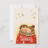 Carte de Noël Couple (Devant)