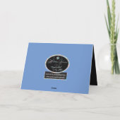 Carte De Noël Cowboy Et Cheval (Dos)