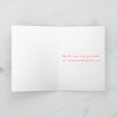 Carte de Noël Cozy (Intérieur)