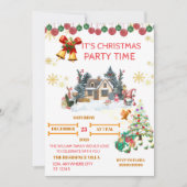 Carte de Noël Cozy Santa (Devant)