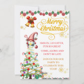 Carte de Noël Cozy Santa (Dos)