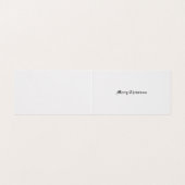 Carte de Noël crâne (Inside Unfolded)