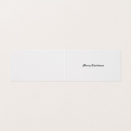 Carte de Noël crâne (Inside Unfolded)