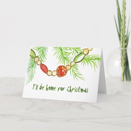 Carte de Noël Cranky (Devant)