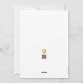 Carte de Noël Crèche de Noël (Dos)