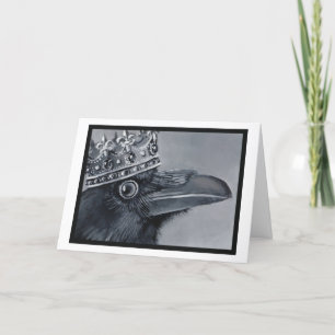 Carte de Noël Crow Magi