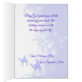 Carte de Noël : Croyez (Intérieur (Droit))