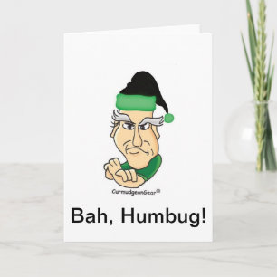 Carte de Noël Curmudgeon personnalisable