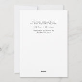 Carte de Noël Curry simple photo (Dos)