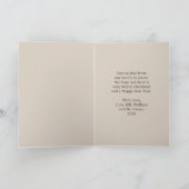 Carte de Noël Cute Pastel Santa Claus (Intérieur)