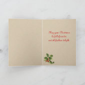 Carte de Noël Cute Père Noël (Intérieur)