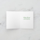 Carte de Noël d'affaires (Intérieur)