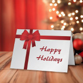 Carte de Noël d'affaires