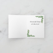 Carte de Noël "Dame du shopping" de style rétro (Intérieur)