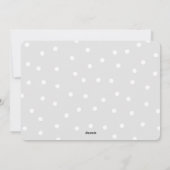 Carte de Noël d'amour d'espoir de foi (Dos)