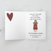 Carte de Noël d'ange par SRF (Intérieur)