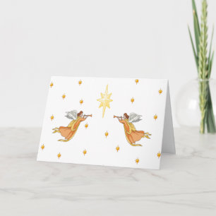 Carte de Noël d'anges