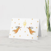 Carte de Noël d'anges (Devant)
