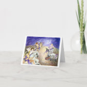 Carte de Noël d'anges (Devant)
