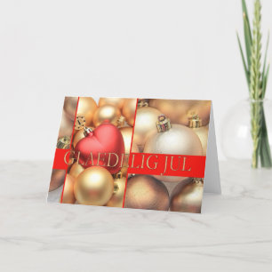 Carte de Noël danoise - Glæ delig jul