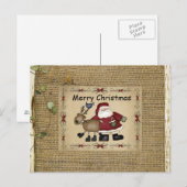 Carte de Noël dansante (Devant / Derrière)
