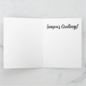 Carte de Noël d'art cardinal (Intérieur)