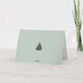 Carte de Noël de ballet Casse-Noisette (Dos)