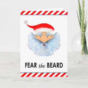 Carte de Noël de baseball amusante