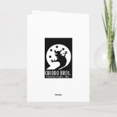 Carte de Noël de Beary (Dos)