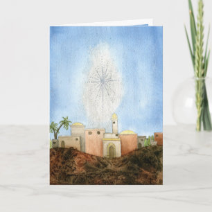 Carte de Noël de Bethlehem