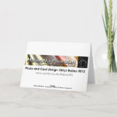 Carte de Noël de Bobbin' Robins (message vierge) (Dos)