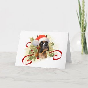 Carte de Noël de boîte