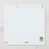 Carte de Noël de Bulldog Anglais de Fêtes (Dos)