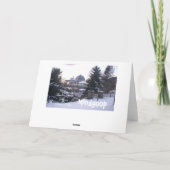 Carte de Noël de Buxton (Dos)