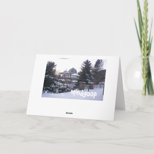 Carte de Noël de Buxton (Dos)