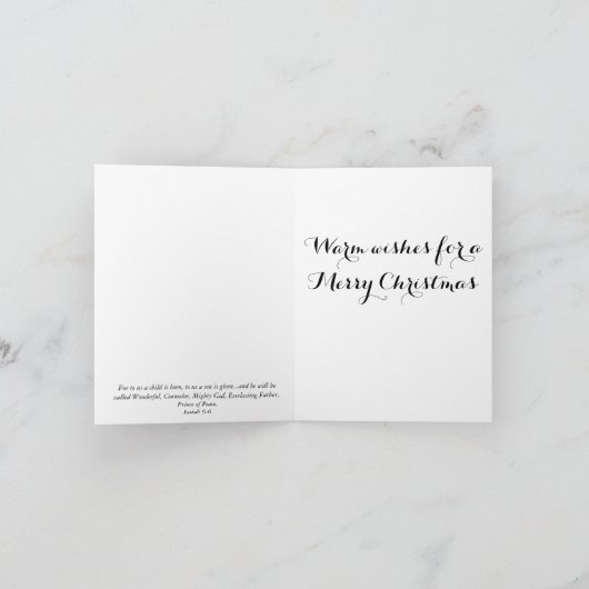 Carte de Noël de cactus (Intérieur)