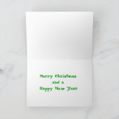 Carte de Noël de cadeaux de Noël (Intérieur)