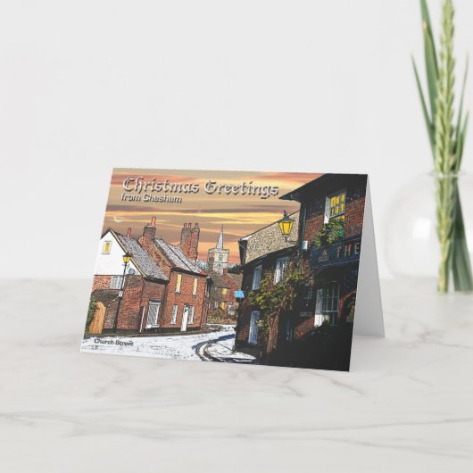 Carte de Noël de Chesham (Devant)