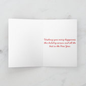 Carte de Noël de cheval (Intérieur)