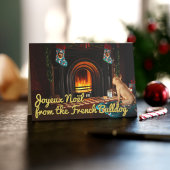 Carte de Noël de Chien à Chien de France