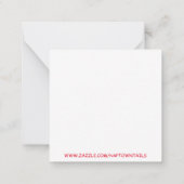 Carte de Noël de chien Retriever doré Santa Paws (Dos)