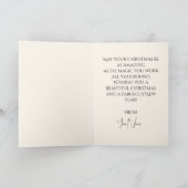 Carte de Noël de coiffeur incroyable (Intérieur)