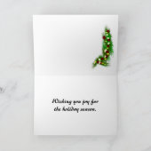 Carte de Noël de colley (Intérieur)